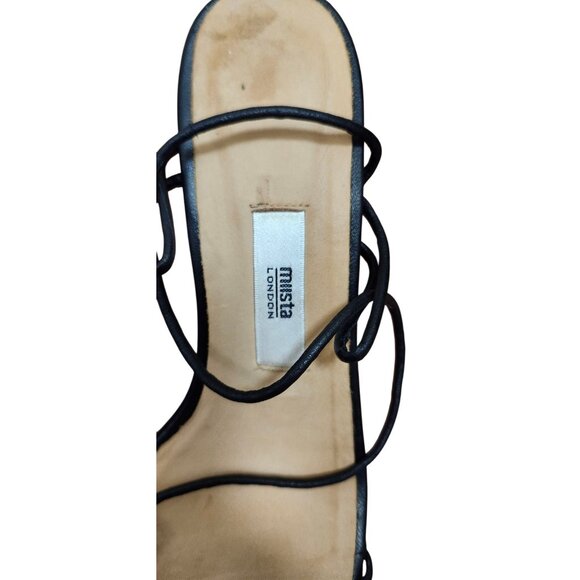 MIISTA Strappy Square Toe Sandal Size EU 37/US 6.5 - Picture 5 of 11
